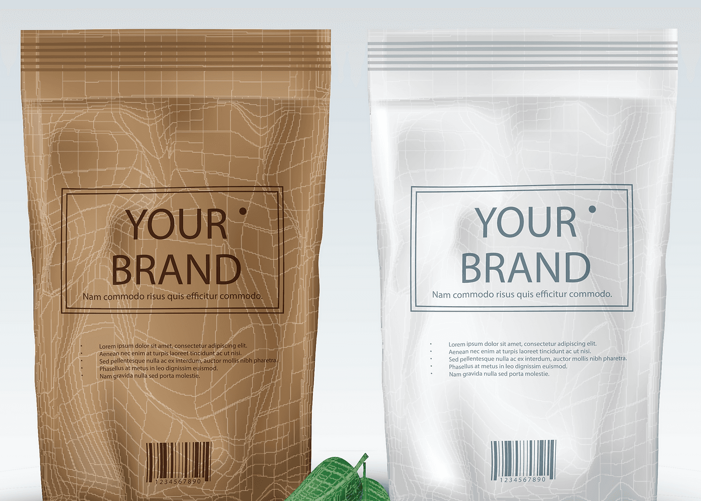 Custom pouches